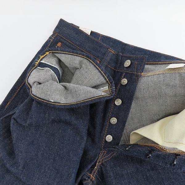 実際に弊社で買取させて頂いたSUGAR CANE/シュガーケーン  デニムパンツ M41119E/28-34の画像 2枚目