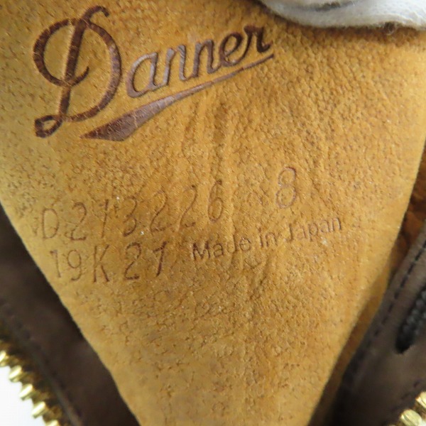 実際に弊社で買取させて頂いたDANNER/ダナー  BULL WORK CZ ワークブーツ/D213226/8の画像 5枚目