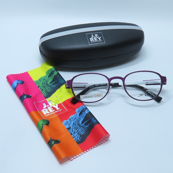 実際に弊社で買取させて頂いたJ.F.REY/ジェイエフレイ メガネ/アイウェア JF2739 8010の画像 8枚目