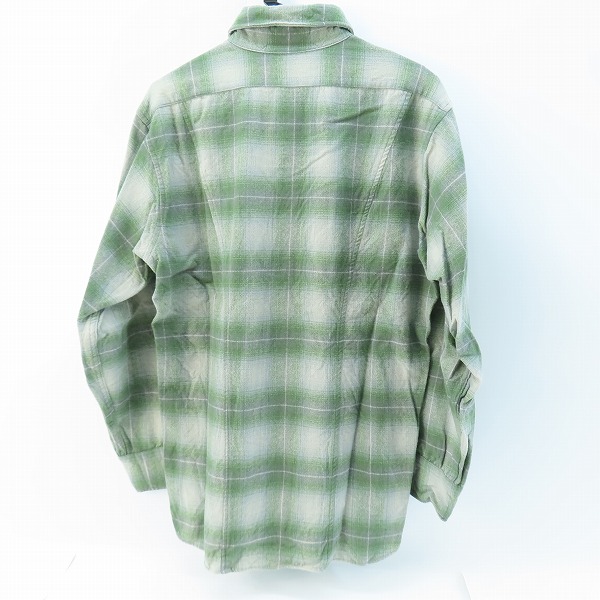 実際に弊社で買取させて頂いた【難有】PENDLETON/ペンドルトン チェック柄 フランネルシャツ/Lの画像 1枚目