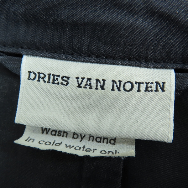 実際に弊社で買取させて頂いたDRIES VAN NOTEN/ドリスヴァンノッテン ライカ期 ジャケット 3751-1410 BIRTWELL 5030 46の画像 2枚目