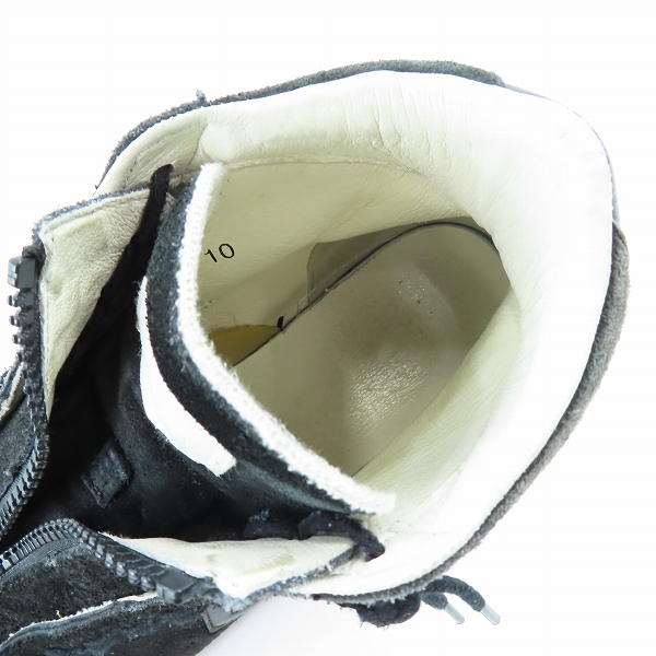 実際に弊社で買取させて頂いたCONVERSE×nonnative/コンバース×ノンネイティブ PRO-LEATHER HI スエード ハイカットスニーカー/28.0の画像 4枚目