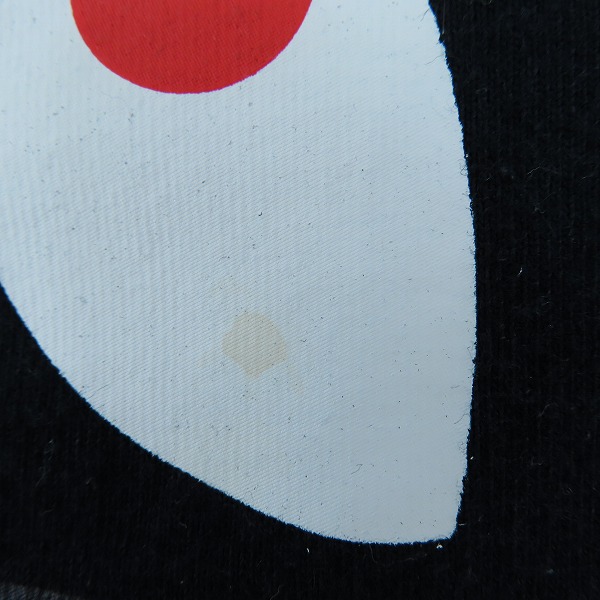 実際に弊社で買取させて頂いたA BATHING APE/アベイシングエイプ サルカモ シャーク ジップ/ZIP プリント コットン 半袖Tシャツ ブラック Lの画像 4枚目