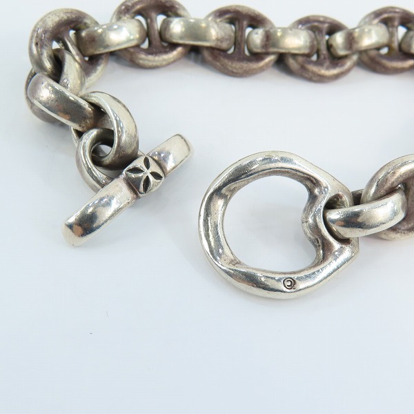 実際に弊社で買取させて頂いたBill Wall Leather/BWL/ビルウォールレザー ボートリンク ブレスレット の画像 5枚目