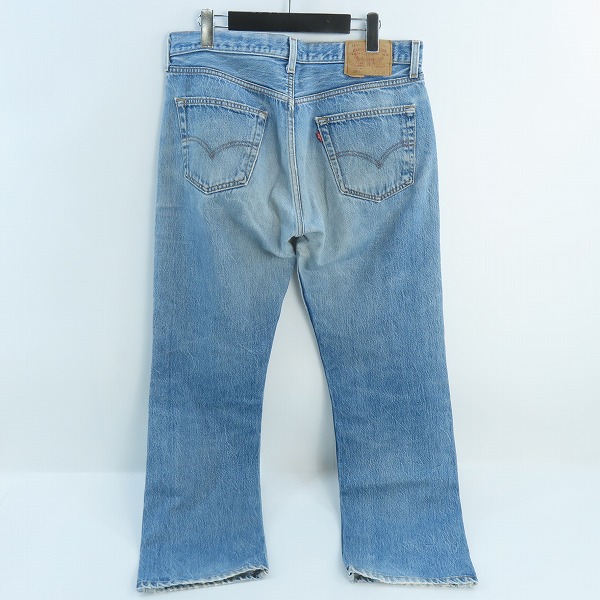 実際に弊社で買取させて頂いたLevis/リーバイス 501XX USA製 刻印524 両面スモールe デニムパンツ/W35L32の画像 1枚目