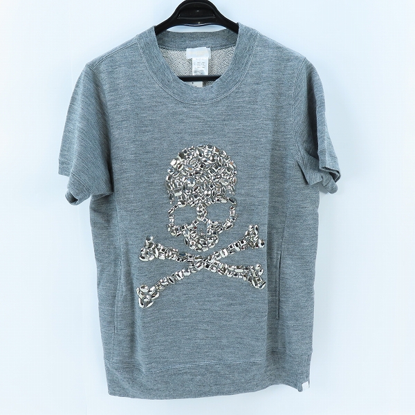 実際に弊社で買取させて頂いた【未使用】mastermind JAPAN/マスターマインドジャパン ビジュースカル 半袖スウェット MW-SW05-32-1/L