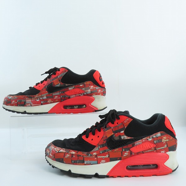 実際に弊社で買取させて頂いたNIKE×atmos/ナイキ×アトモス AIR MAX 90 PRNT WE LOVE NIKE/エアマックス90 プリント AQ0926-001/28.5の画像 3枚目