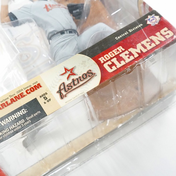 実際に弊社で買取させて頂いた【未開封】McFARLANE TOYS/マクファーレントイズ ヒューストン・アストロズ #22 ROGER CLEMENS ロジャー・クレメンスの画像 4枚目