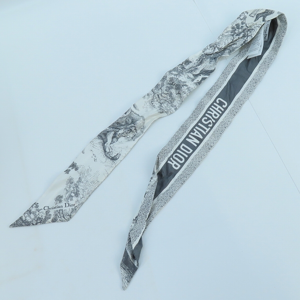 実際に弊社で買取させて頂いたChristian Dior/クリスチャンディオール ミッツァ/ストール 15JOU1061602の画像 7枚目