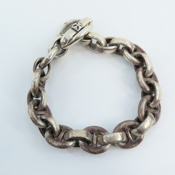 実際に弊社で買取させて頂いたBill Wall Leather/BWL/ビルウォールレザー ボートリンク ブレスレット の画像 4枚目