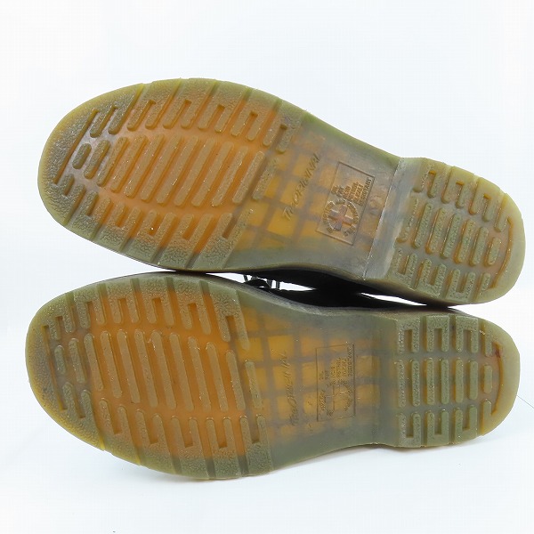 実際に弊社で買取させて頂いたDr.Martens/ドクターマーチン 10EYE BOOTS 10ホール ブーツ レザー ブラック 1490/UK7の画像 2枚目