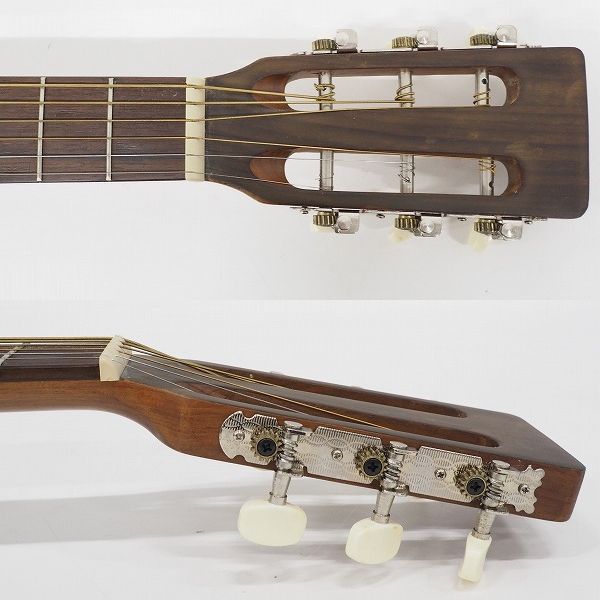 実際に弊社で買取させて頂いた★Aria/アリア ASA-18 N ミニアコースティックギター/アコギ ソフトケース付の画像 2枚目