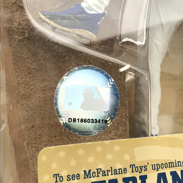 実際に弊社で買取させて頂いた【未開封】McFARLANE TOYS/マクファーレントイズ ロサンゼルス・ドジャース #27 KEVIN BROWN フィギュアの画像 5枚目