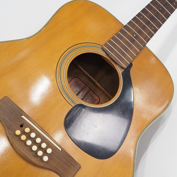 実際に弊社で買取させて頂いた★【弦無し】YAMAHA/ヤマハ FG-230 12弦アコースティックギター/アコギ  赤ラベルの画像 5枚目