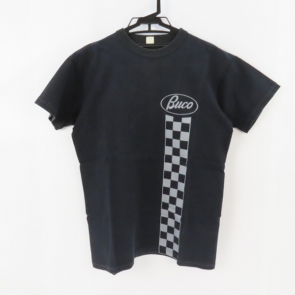 実際に弊社で買取させて頂いたBUCO/ブコ The REAL McCOY'S/ザ・リアルマッコイズ チェッカーフラッグ 半袖Tシャツ/38