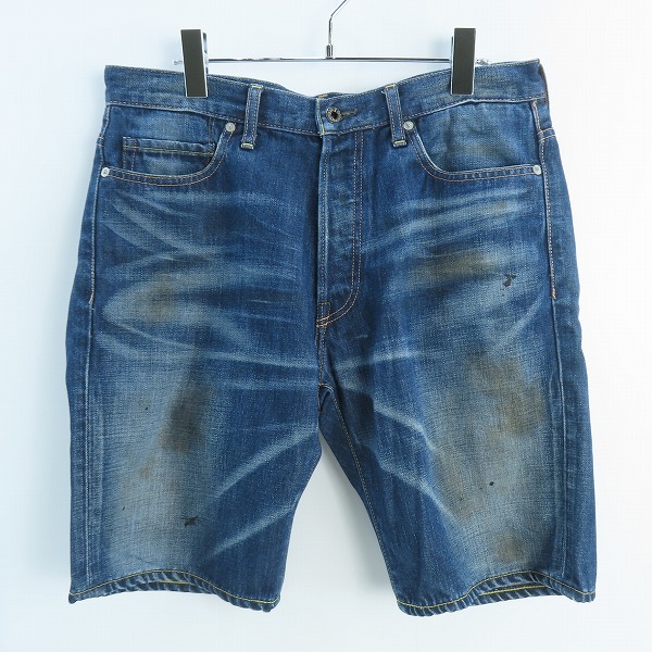 実際に弊社で買取させて頂いたA BATHING APE/アベイシングエイプ デニム ハーフパンツ スター刺繍/M