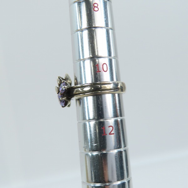 実際に弊社で買取させて頂いた【ギャラ付】KONRON/コンロン シルバー シェアハピネスリング #11/11号の画像 7枚目