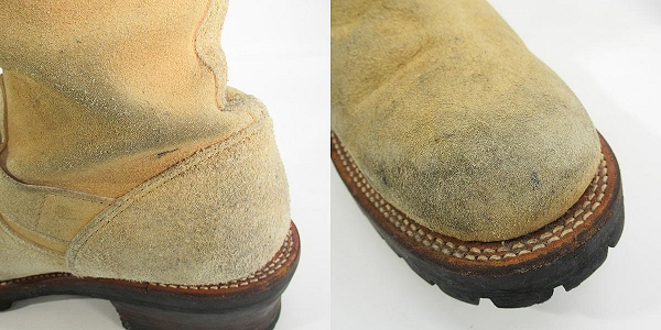 実際に弊社で買取させて頂いたBACKLASH/バックラッシュ スウェードブーツ/26の画像 9枚目