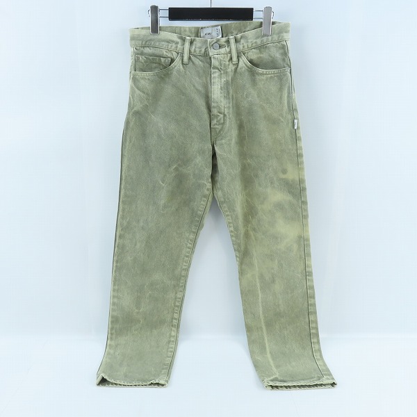 実際に弊社で買取させて頂いた【未使用】WTAPS/ダブルタップス 21AW BAGGY 01 バギーパンツ 212WVDT-PTM05 OLIVE DRAB/S