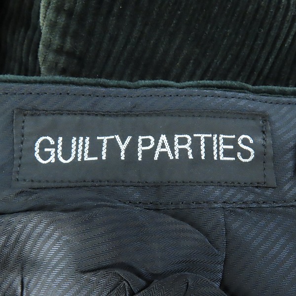 実際に弊社で買取させて頂いたWACKO MARIA/ワコマリア コーデュロイ パンツ ダークグリーン Lの画像 2枚目