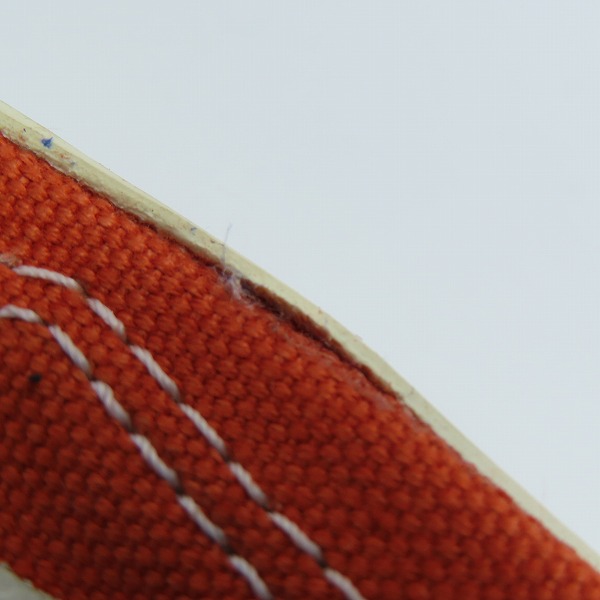 実際に弊社で買取させて頂いたVANS/バンズ オリジナルズ OFF THE WALL/オフ ザ ウォール ローカットスニーカー オレンジ T375/8の画像 7枚目