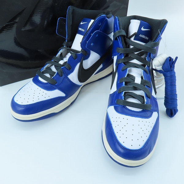 実際に弊社で買取させて頂いたNIKE×AMBUSH/ナイキ×アンブッシュ DUNK HIGH DEEP ROYAL/ダンクハイ ディープロイヤル CU7544-400/27.5