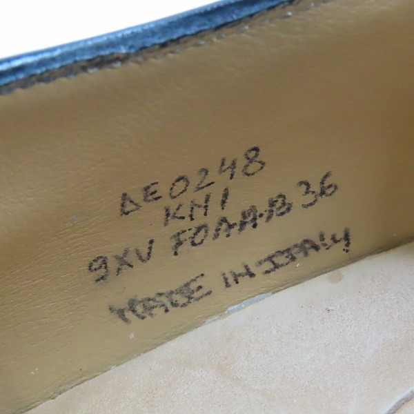 実際に弊社で買取させて頂いたnoir keininomiya ×church's/ノワール・ケイニノミヤ(ギャルソン)×チャーチ メリージェーンシューズ/ブラック/36の画像 5枚目