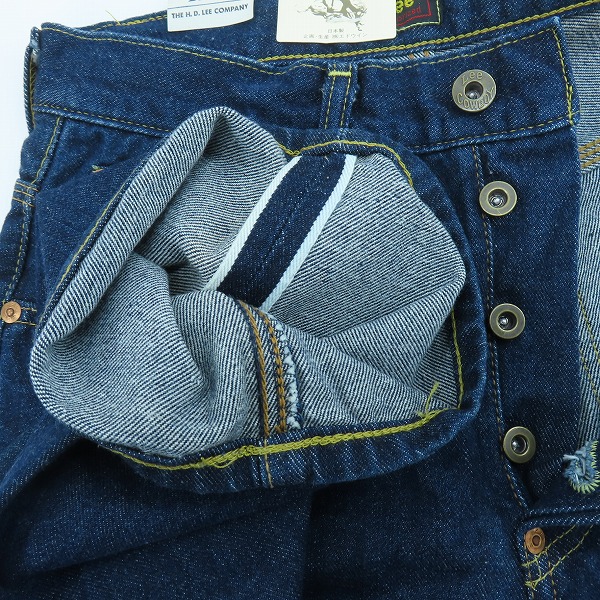 実際に弊社で買取させて頂いたLee/リー RIDERS 1945年モデル 復刻 デニムパンツ Lot 101-B/29×33の画像 3枚目