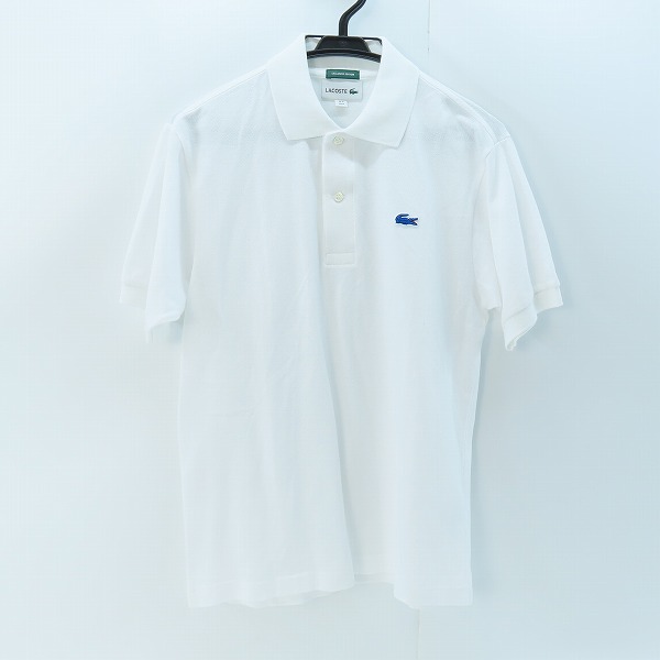 実際に弊社で買取させて頂いたLACOSTE/ラコステ 半袖ポロシャツ ホワイト PH140LJ /3