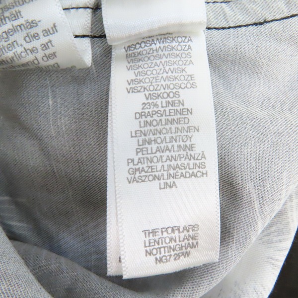 実際に弊社で買取させて頂いたPaul Smith/ポールスミス ブラック/半袖プリントシャツ/Lの画像 3枚目