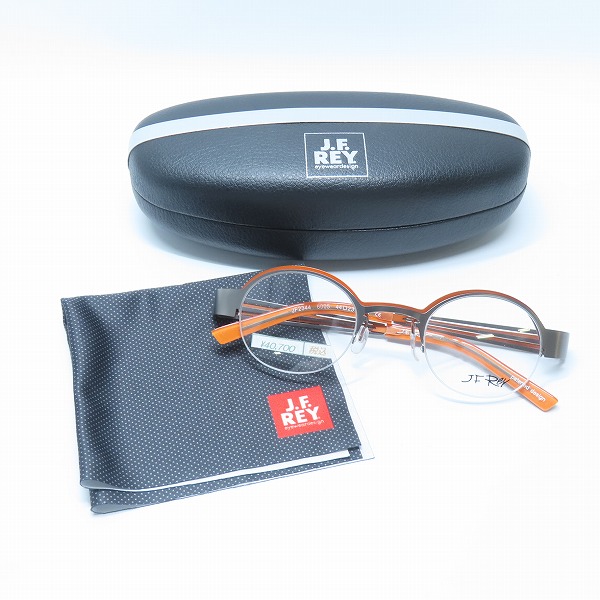 実際に弊社で買取させて頂いたJ.F.REY/ジェイエフレイ メガネ/アイウェア JF2344 6005の画像 8枚目