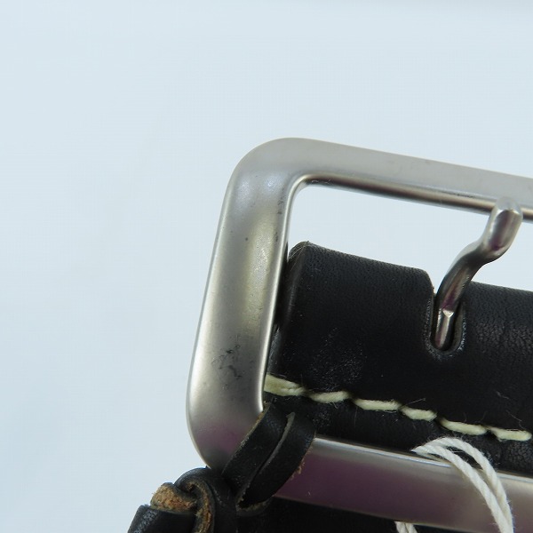 実際に弊社で買取させて頂いた(1)【未使用】SUGAR CANE/シュガーケーン レザーベルト/SCO-2320/ブラック/40の画像 7枚目