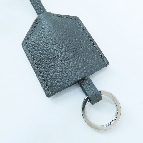 実際に弊社で買取させて頂いたSAINT LAURENT/サンローラン SHOPPING BAG HOLD/ボールド レザー トートバッグ 676657の画像 8枚目