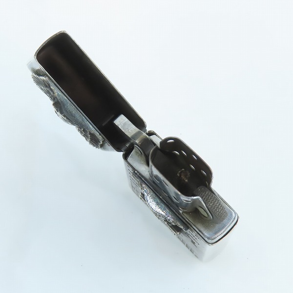 実際に弊社で買取させて頂いたZIPPO/ジッポー HARLEY DAVIDSON/ハーレーダビッドソン メタル貼り 1995年製の画像 4枚目