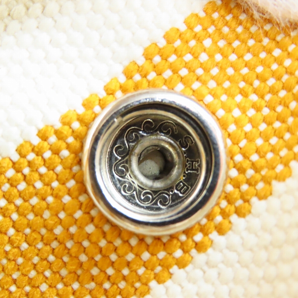 実際に弊社で買取させて頂いたHERMES/エルメス カンヌGM キャンバス ボストンバッグの画像 8枚目