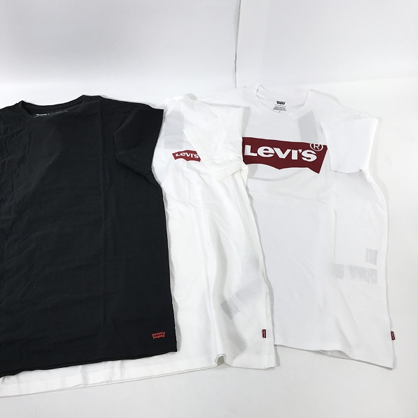 実際に弊社で買取させて頂いた【おまとめ/未使用含む】LEVI'S/リーバイス ロゴプリントカットソーの画像 1枚目