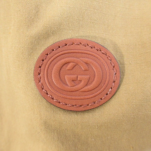 実際に弊社で買取させて頂いたGUCCI/グッチ ロゴパッチ ジップアップ ブルゾン/ジャケット 609510 Z8AJY/46の画像 6枚目