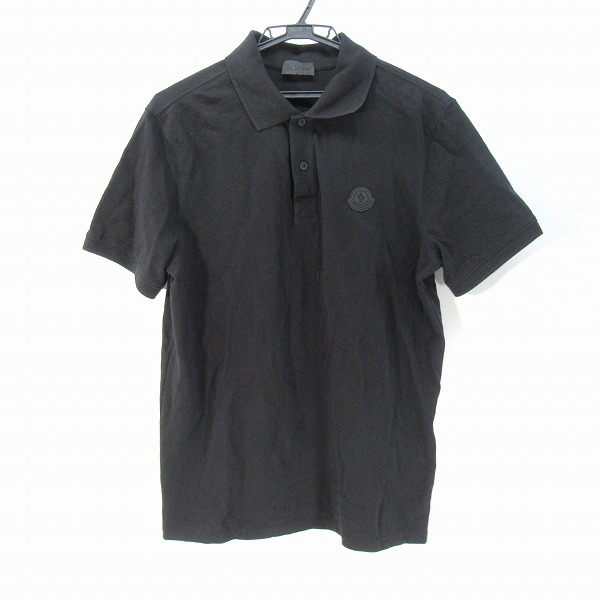 実際に弊社で買取させて頂いた【JPタグ】MONCLER/モンクレール バックロゴ ポロシャツ ブラック J20918A00012 899UR/M