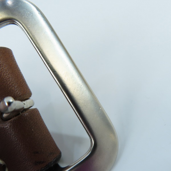 実際に弊社で買取させて頂いた(1)【未使用】SUGAR CANE/シュガーケーン レザーベルト/SCO-2320/ブラウン/40の画像 5枚目