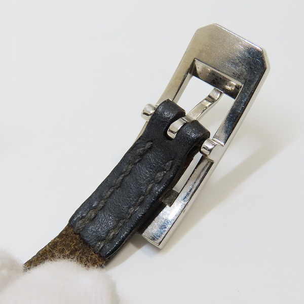 実際に弊社で買取させて頂いたHERMES/エルメス レザーブレスレット の画像 5枚目