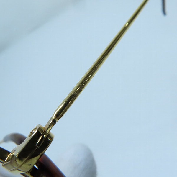 実際に弊社で買取させて頂いたEFFECTOR/エフェクター LAYLA/レイラ チタニウム ラウンド型 眼鏡/メガネフレームの画像 8枚目