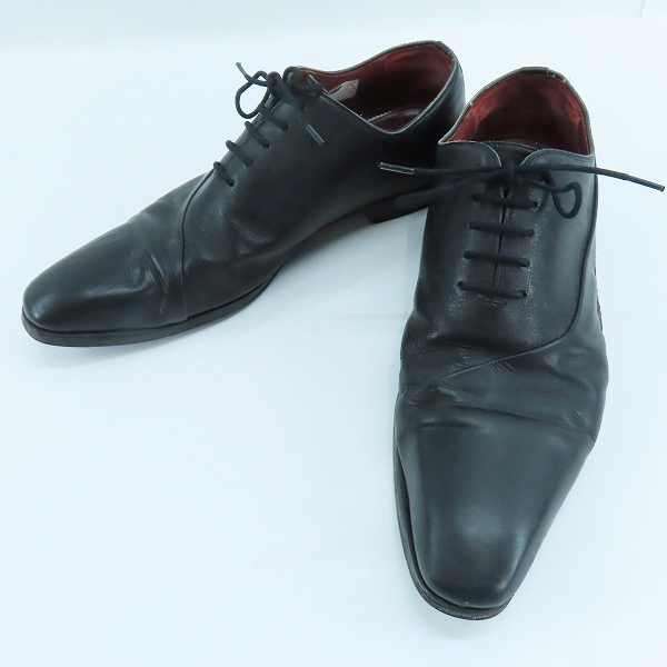 実際に弊社で買取させて頂いたMAGNANNI/マグナーニ レザー 切替 ドレスシューズ/41