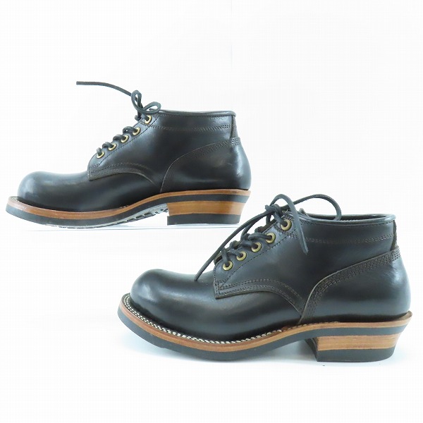 実際に弊社で買取させて頂いたzerrows/ゼローズ レザー Standard Boots/スタンダードブーツ 018/8.5の画像 3枚目