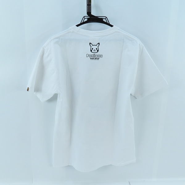 実際に弊社で買取させて頂いたA BATHING APE×Pokemon/アベイシングエイプ×ポケモン BABY MILO Tシャツ Mの画像 1枚目