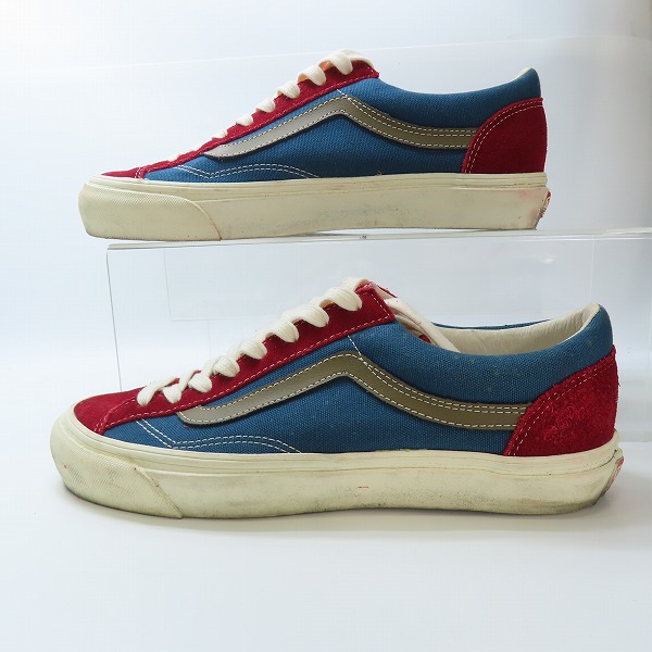 実際に弊社で買取させて頂いた【観賞用】VANS/バンズ オリジナルズ OFF THE WALL/オフ ザ ウォール ローカットスニーカー T375/8の画像 3枚目