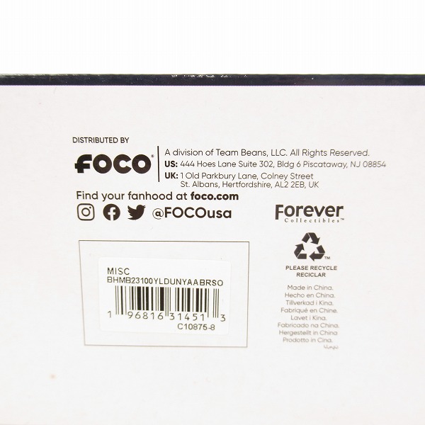 実際に弊社で買取させて頂いたFOCO DUAL BOBBLE  ボブルヘッド ヤンキース ベーブ・ルース/エンゼルス 大谷翔平 100 Years Later 首振り フィギュアの画像 9枚目