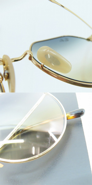 実際に弊社で買取させて頂いたRay-Ban/レイバン サングラス/アイウェア JACK RB3565 001/GDの画像 8枚目