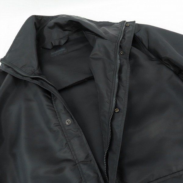 実際に弊社で買取させて頂いたDIESEL BLACK GOLD/ディーゼルブラックゴールド ロング コーチジャケット/48の画像 5枚目