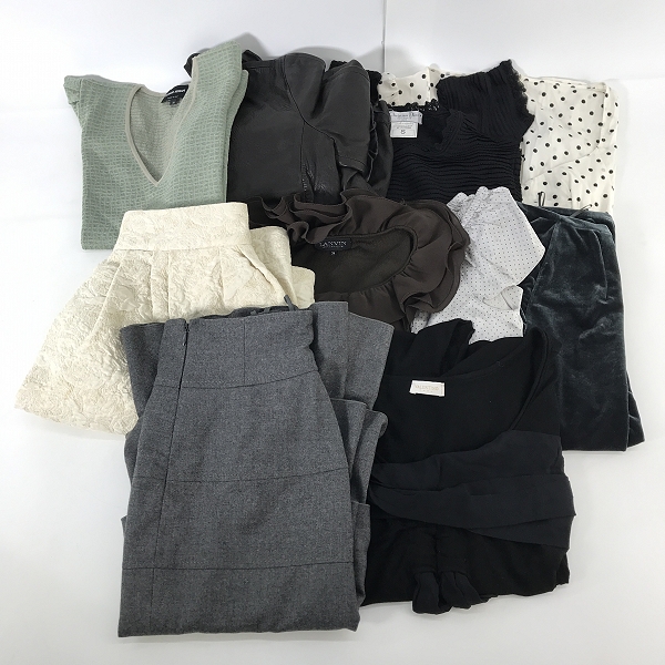 実際に弊社で買取させて頂いた【おまとめ】Christian Dior/クリスチャンディオール DOLCE&GABBANA/ドルチェ＆ガッバーナ 他 スカート/カットソー 等