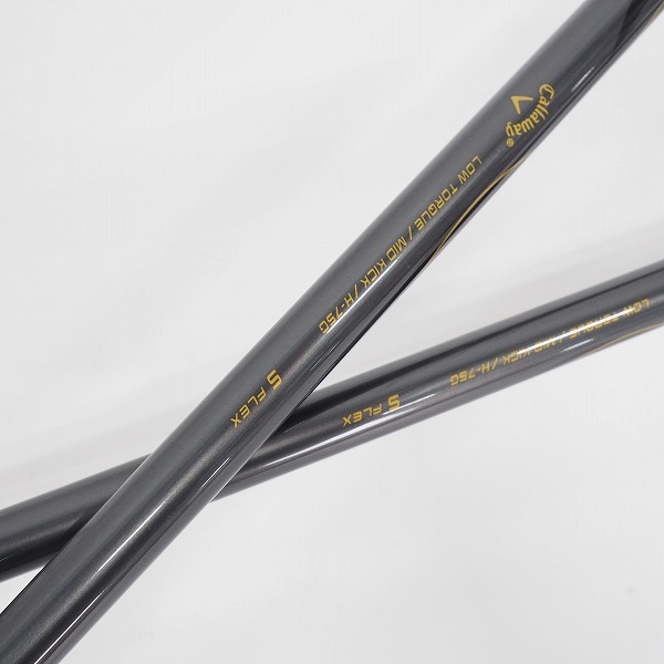 実際に弊社で買取させて頂いたCallaway/キャロウェイ DIABLO EDGE TOUR/ディアブロエッジ ツアー ユーティリティ U2/18°,U3/21° 2本セット FLEX:Sの画像 7枚目